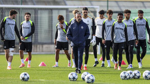 As baixas e as alternativas: o onze provável do Sporting para o jogo com o Bayern Munique