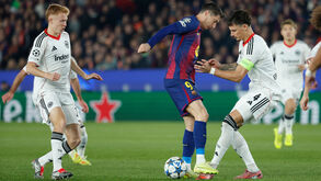 Lewandowski no Barcelona-E. Frankfurt