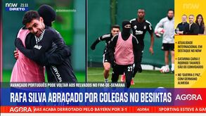 Rafa Silva acarinhado no Besiktas: o ponto de situação do avançado quer pretende voltar ao Benfica