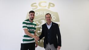 Gonçalo Inácio ao lado de Frederico Varandas