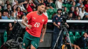Ricardo Quaresma com a camisola de Portugal, já depois de ter terminado a carreira