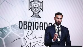 Rui Patrício homenageado na Cidade do Futebol