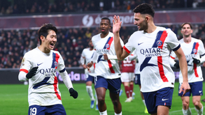 Gonçalo Ramos festeja golo marcado frente ao Metz