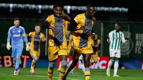 Oumar Camara apontou o golo que decidiu o Rio Ave-Vitória