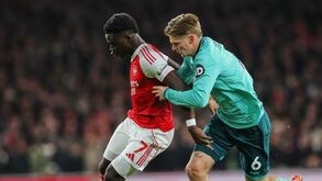 Arsenal-Wolverhampton, em direto