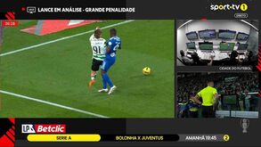 O penálti a favor do Sporting que foi revertido: jogadores do AVS pediram depois amarelo para Mangas