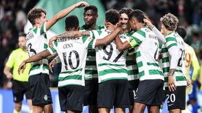 Jogadores do Sporting e famílias celebraram almoço de Natal