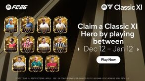Jogue e ganhe um Hero Classic XI entre 12 de dezembro e 12 de janeiro