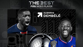 Ousmane Dembélé concorre ao prémio FIFA The Best, no evento em Doha, Qatar