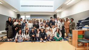 Alan Varela e Eustáquio visitam o CRN e alegram pacientes