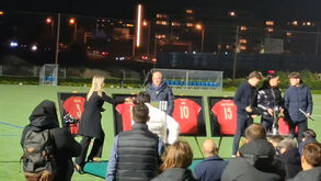 Cinco dragões campeões do Mundo de sub-17 foram homenageados pela AF Porto
