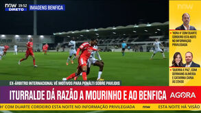 Iturralde González diz que há penálti sobre Pavlidis no Moreirense-Benfica