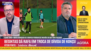 Vítor Pinto: «O Benfica não quer e não vai entrar em negociações com o Besiktas por Rafa Silva»