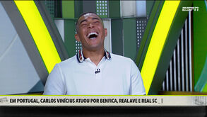Carlos Vinícius lembra bronca de Jesus no primeiro treino: «A bola nos teus pés parece um coco»