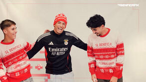 Atletas das modalidades e futebolistas do Benfica juntaram-se para interpretarem... uma música de Natal