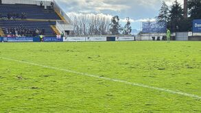 Relvado do Felgueiras criticado após jogo com o FC Porto B