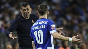 Sérgio Conceição com o filho Francisco