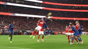 «Ciclone Haas»: Benfica reage ao penálti sobre Otamendi e mostra imagens 