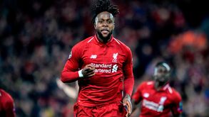 Divock Origi nos tempos de Liverpool