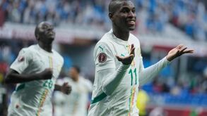 Nicolas Jackson, avançado do Senegal, em destaque