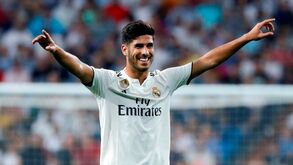Asensio, alvo do Villarreal, nos tempos de Real Madrid