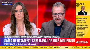 Vítor Pinto sobre Otamendi: «O Benfica não vai conseguir comprar liderança no mercado»