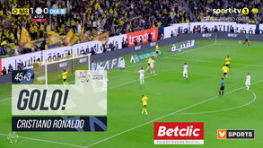 No sítio certo à hora certa: o segundo golo de Cristiano Ronaldo no Al Nassr-Al Okhdood