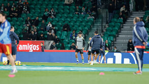 O onze do Sporting para o jogo com o Rio Ave