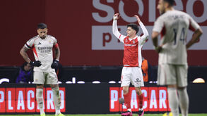 Otamendi desalentado em Braga