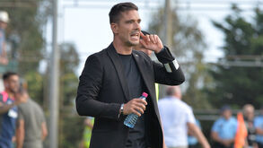 O treinador Tiago Margarido