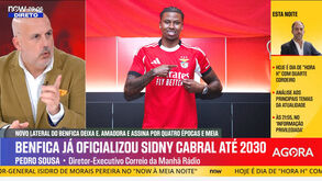 Pedro Sousa e a troca de Dahl por Sidny Lopes Cabral no onze do Benfica: «É uma questão de dias»