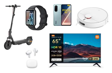 Sugestões de prendas de Natal Xiaomi: TV 4K, trotinetes e auriculares