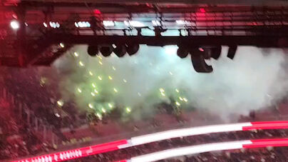 Ultras do Sporting acendem pirotecnia nas bancadas da Luz