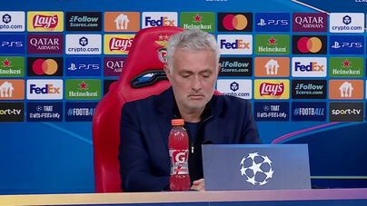 Mourinho e o segundo golo: «Se fosse uma equipa com uma camisola diferente, teria sido nota artística elevadíssima...»