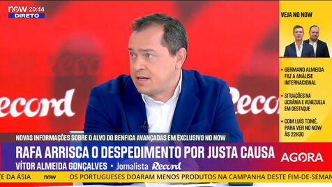 Vítor Almeida Gonçalves e o litígio de Rafa com o Besiktas: «Aos 32 anos, pode ser péssimo para a carreira dele»