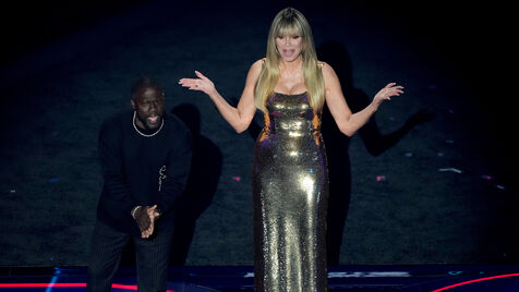 Heidi Klum apresenta sorteio do Mundial'2026