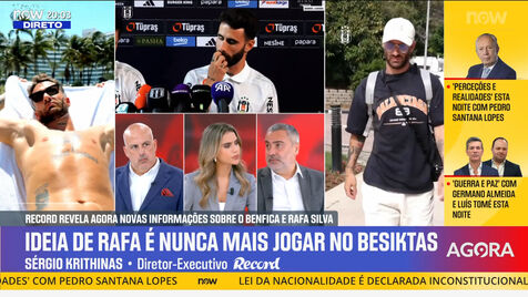 Sérgio Krithinas: «Rafa quer sair do Besiktas e o treinador claramente não o quer nestas condições»