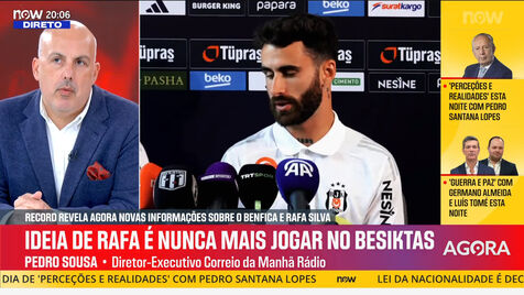 Pedro Sousa: «Mourinho quer tanto Rafa como queria Aktürkoglu no Fenerbahçe»
