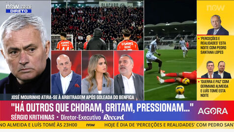 Sérgio Krithinas: «Acho estranho o Benfica não falar tanto do lance sobre Barreiro. Parece-me uma falta mais cabeluda»