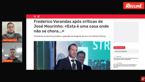 10 Minutos Record: Varandas deixa bicada, Rafa só pensa no Benfica e FC Porto mantém distância