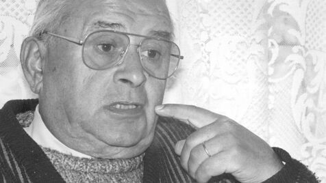 O antigo árbitro Inocêncio Calabote em entrevista a Record, durante a época 1990/91