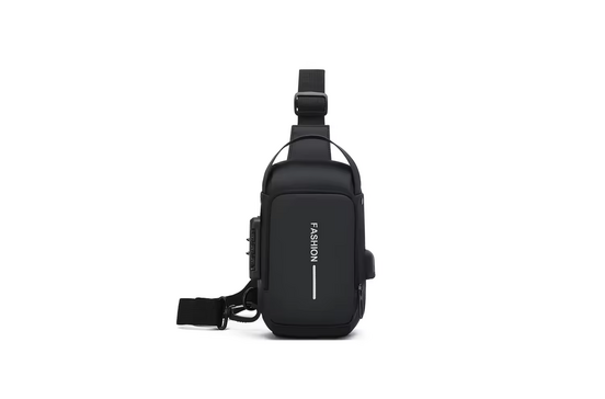 Bolsa tiracolo para homem em tecido Oxford