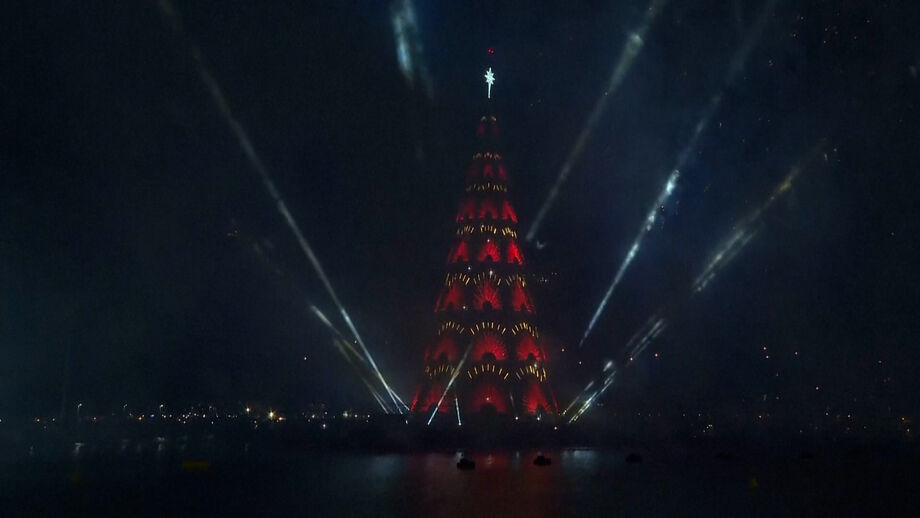 A estrutura já se tornou ponto de atração para locais e turistas