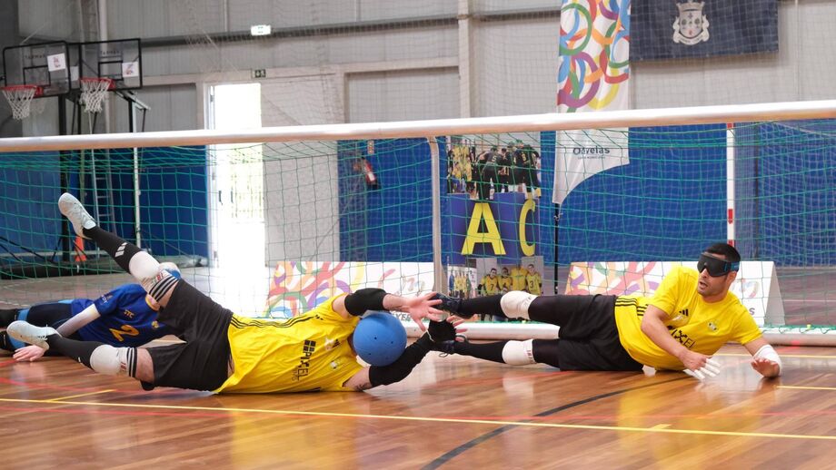 Competição de Goalball em Odivelas entre CAC e Record na Champions League