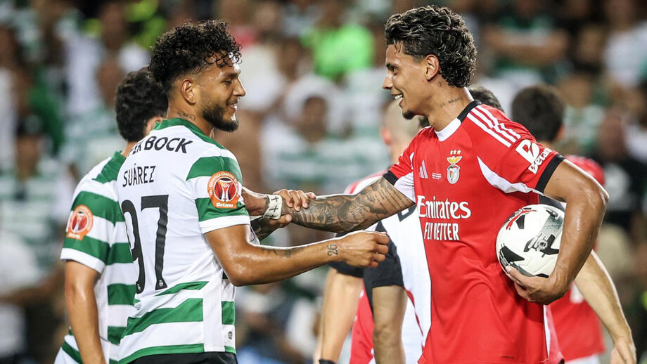 Sporting e Benfica defrontaram-se para a Supertaça no arranque da temporada