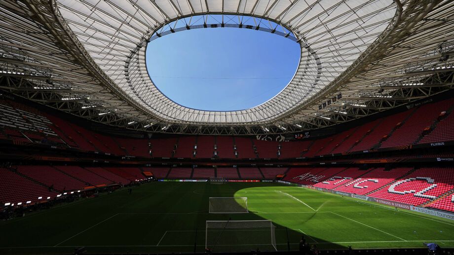 San Mamés vai vestir de vermelho e branco