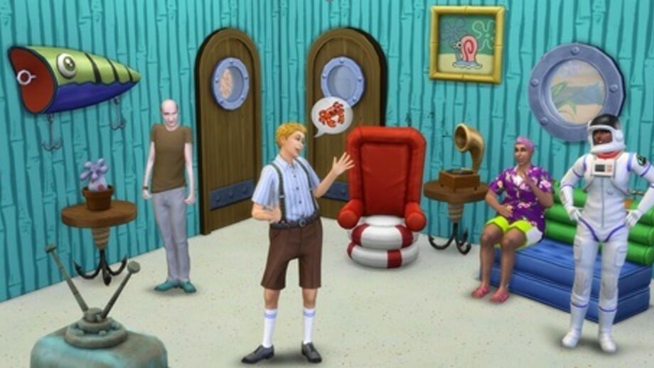 The Sims 4 apresenta novos kits do SpongeBob a partir de 4 de dezembro