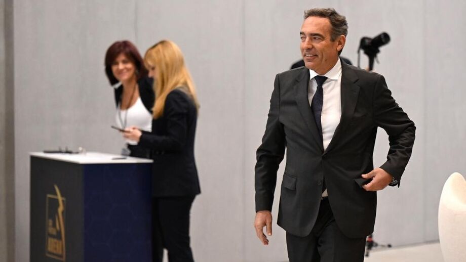 Reinaldo Teixeira à saída da Cimeira de Presidentes