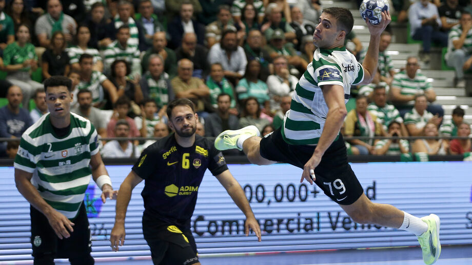 Sporting perde com Veszprém na Champions de andebol em jogo com final polémico