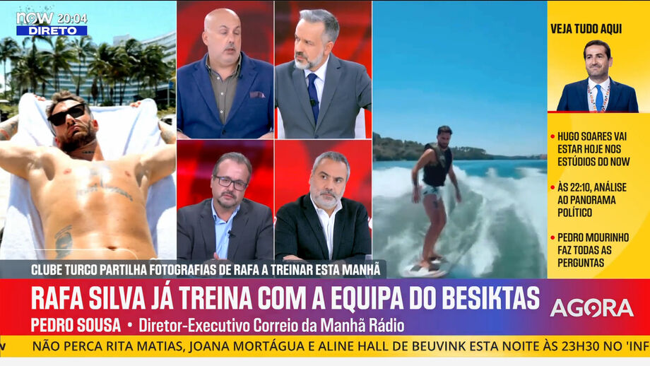 Diretor executivo da Correio da Manhã Rádio lembra ainda que o avançado está parado há demasiado tempo